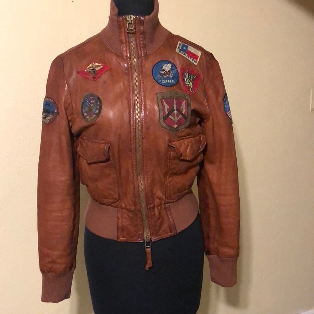 Top Gun Leather Jacket